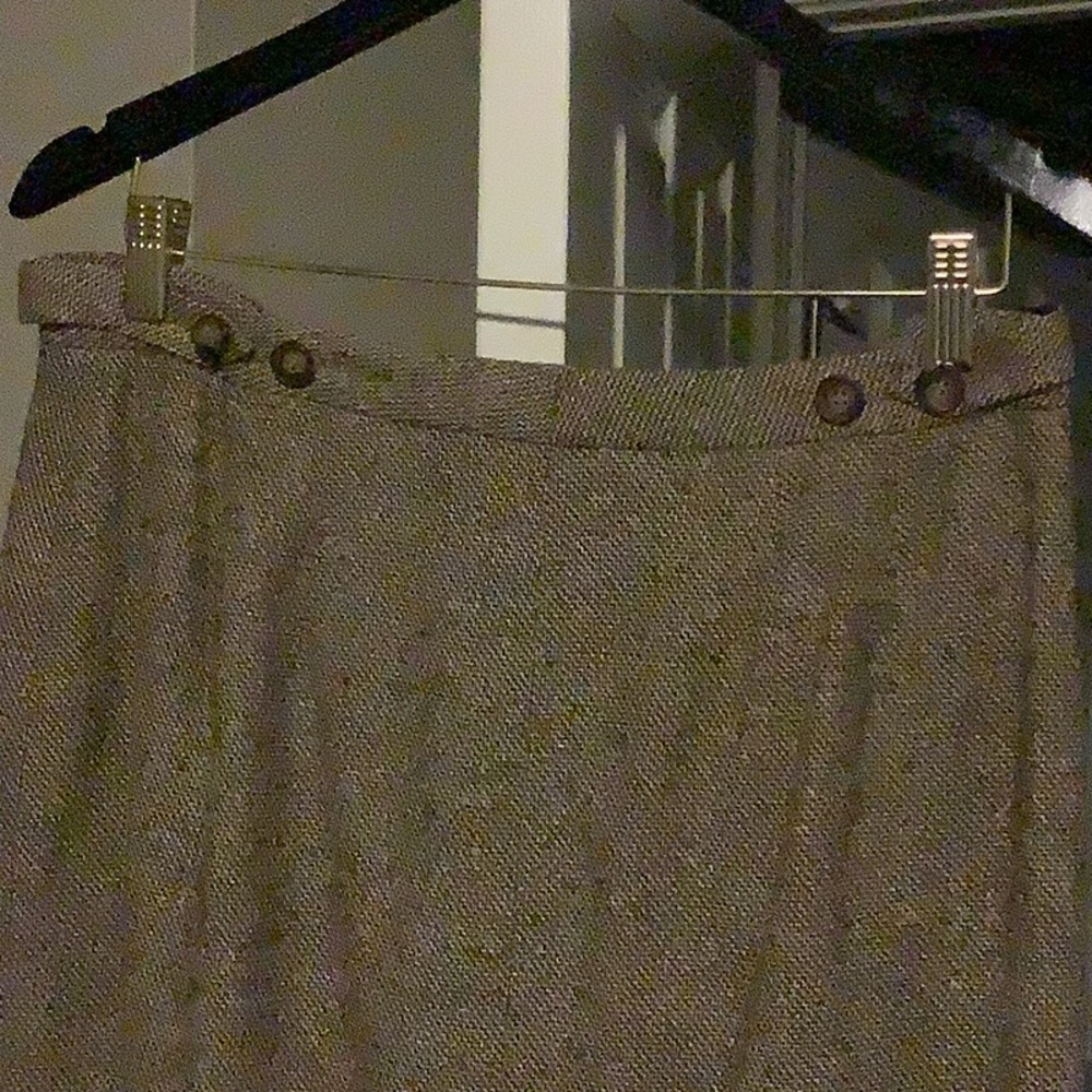 Wool Skirt With Split. - image 4